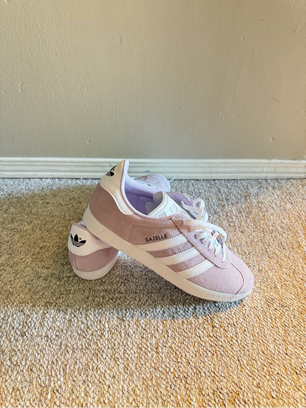 Adidas Gazelle Women's Lilac Suede Sneakers